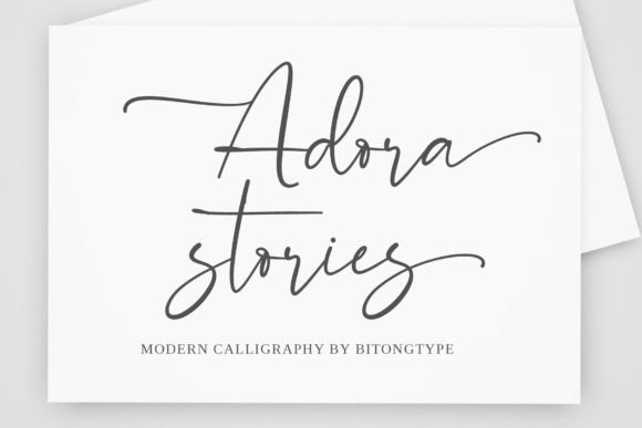 Adora Stories: A Designer’s Choice for Elegant Branding