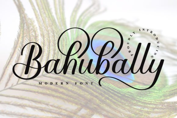 Bahubally: The Fresh Script Font for Digital Branding