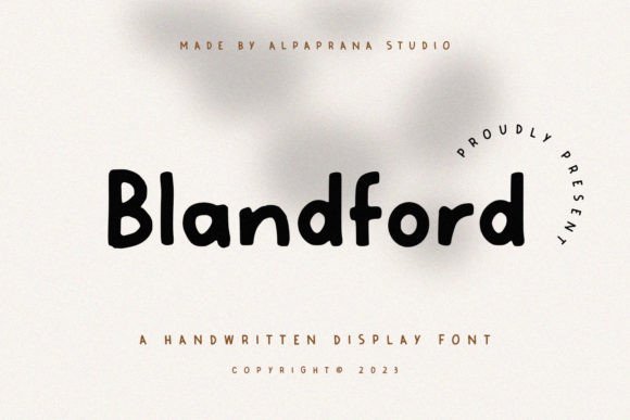 Blandford: A Script with Quiet Authority