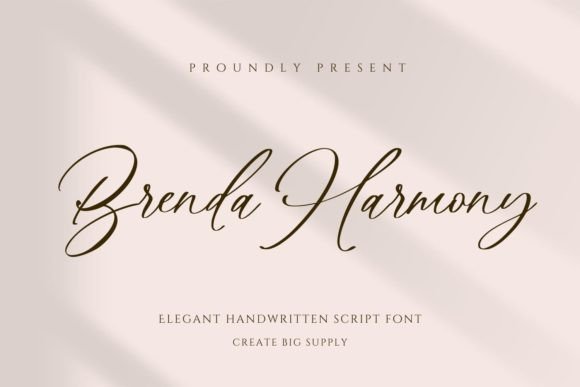Brenda Harmony: The Signature Script Font for Strategic Marketing
