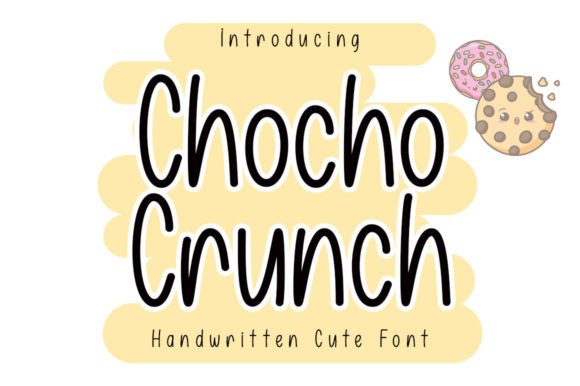 Chocho Crunch: A Handwritten Font That Captures Attention