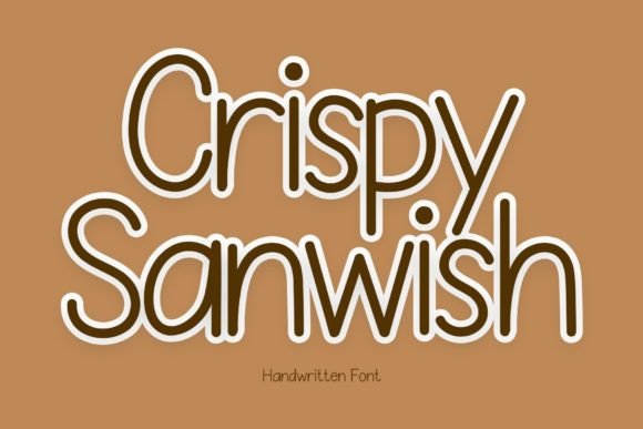 Crispy Sanwish: The Authentic Font for Modern Campaigns