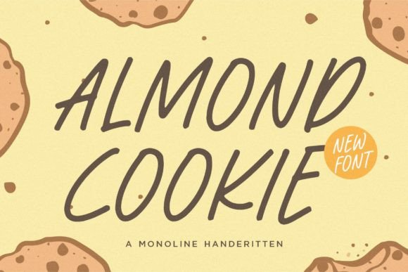 Discover Almond Cookie: A Crafters Essential Handwritten Font