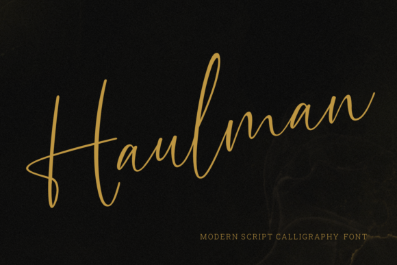 Discovering Haulman: A Script Font for Editorial Soul