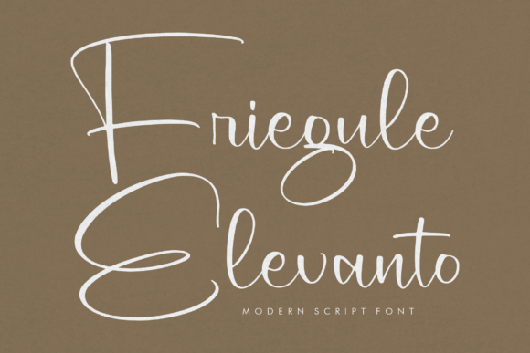 Friegule Elevanto: A Script Font Built for Real Projects