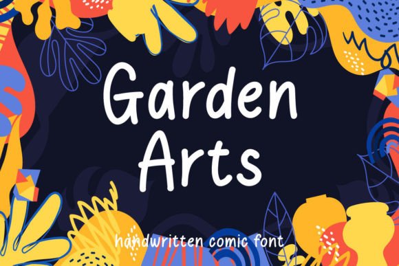 Garden Arts: A Handwritten Font for Modern Marketing