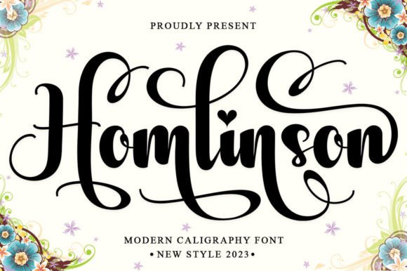 Homlinson Font: Adding Charm and Warmth to Crafted Products