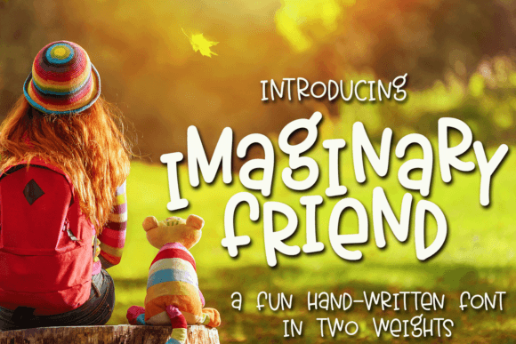 Imaginary Friend Font: A Marketing-Friendly Handwritten Typeface
