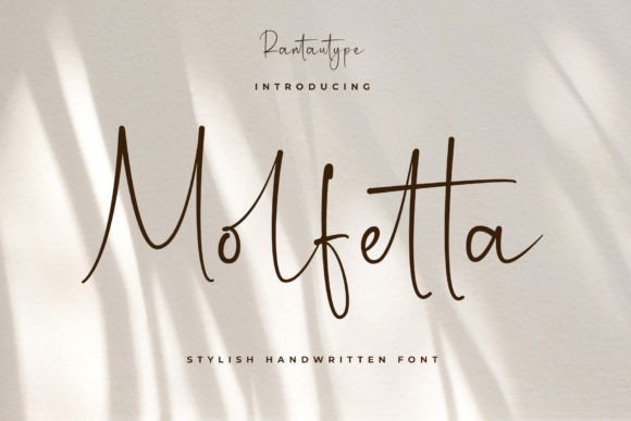 Molfetta: The Script Amp Font for Warm Web Design