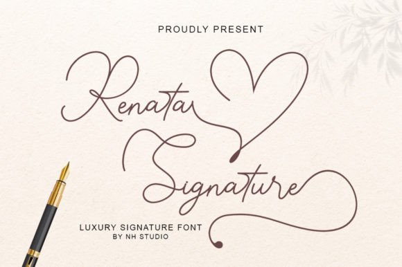 Renata Signature Font: Elevating Your Brand's Visual Story