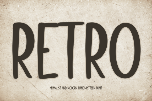 Retro: A Handwritten Font for Editorial Mood and Identity