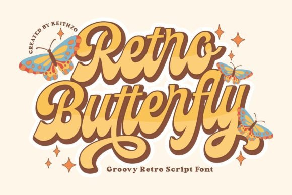 Retro Butterfly: A Font for Creating a Warm and Recognizable Brand