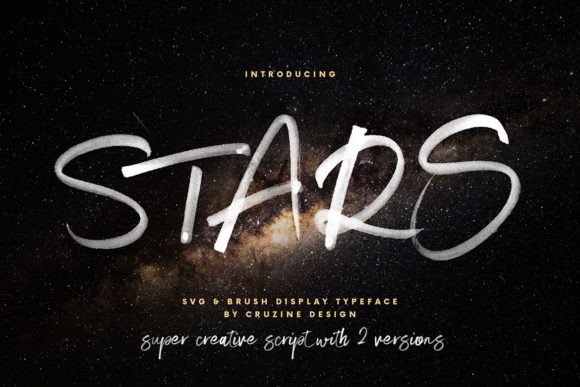 Stars: An Editorial Font Designed for Modern Storytelling