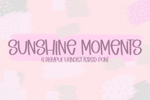 Sunshine Moments: A Font That Crafts a Warm and Crafted Web Experience