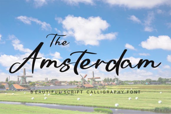The Amsterdam Font: Building a Sweet & Friendly Brand Identity