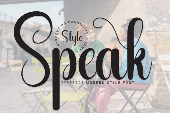 The Speak Font: Bringing a Friendly and Consistent Voice to Your Business